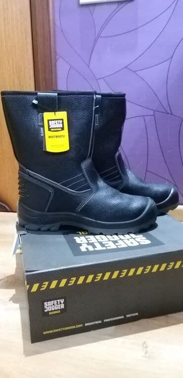 botinkalar 39: Cəkmə İş üçün qabağı dəmir. Su kecirmir tok kecirmir. SAFETY JOGGER — 3