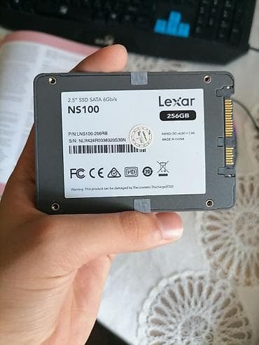Lexar NS100 2.5" SSD – 256GB - Model: NS100 (P/N: LNS100-256RB) -