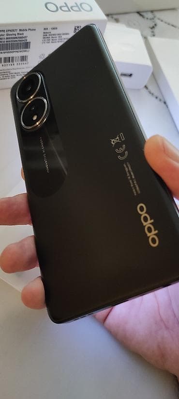 telefon 1970: Oppo A58 4G, 128 GB, rəng - Qara, Sənədlərlə — 2