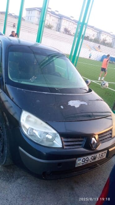 rul pedal: Renault Scénic, qara rəng, 5 qapılı kompakt minivan. Texniki və — 2