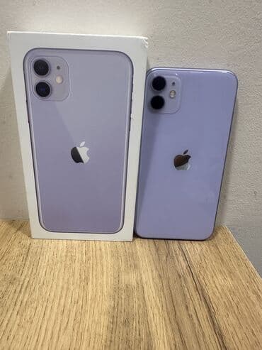 Kompüter, noutbuk və planşetlər: IPhone 11 Pro, 128 GB, Deep Purple, Zəmanət, Barmaq izi, Face ID — 2