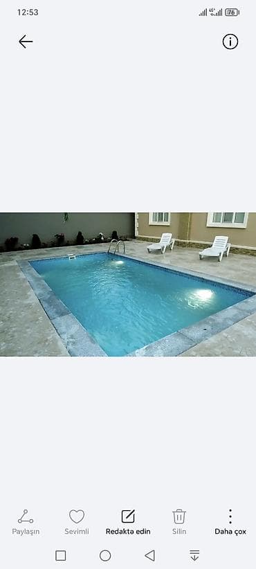 Квартиры: İcarəyə verilir: hovuzlu, həyət sahəli iki mərtəbəli fərdi ev — 5