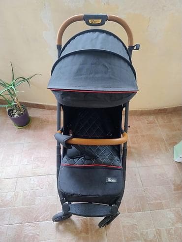 uşaq arabalar: Uşaq arabası – DBOYI brendi, qara rəng - Yüngül və kompaktdır, bir — 4