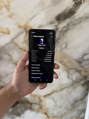 TV və video: Samsung Galaxy A52, 128 GB, rəng - Bənövşəyi, Barmaq izi — 7