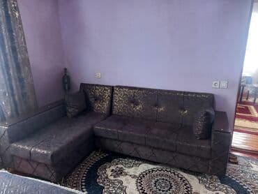 Кровати: Угловой диван, Ткань — 2