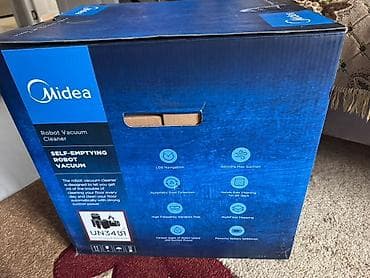 Midea S8+ özünü boşaldan robot tozsoran Xüsusiyyətlər: - LDS — 3