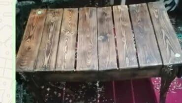 Yeni, Açılan, Taxta, Dördbucaq masa