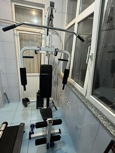 dart: Çoxfunksiyalı ev trenajoru – çəkilər sistemi ilə Xüsusiyyətlər: - Üst — 4