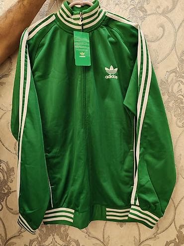 Личные вещи: Мужской спортивный костюм, Adidas, цвет - Зеленый — 2