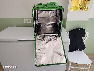 Kuryer çantaları: Bolt Food termo çantası – çatdırılma üçün - Rəng: yaşıl, üzərində — 2