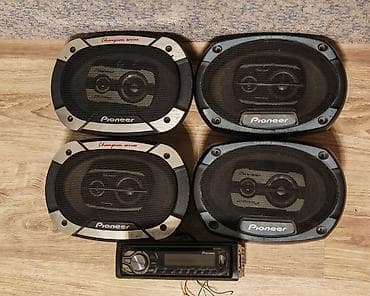 dj pioneer: Pioneer avtomobil audio dəsti Komplekt: - 4 ədəd Pioneer oval — 5