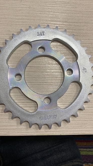 mataskıl: Velosiped zəncir çarxı (chainring) - Diş sayı: 34T (üzərində — 1