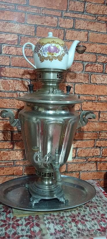 ipad 6: İşlənmiş Od Samovar, 6 l, Pulsuz çatdırılma — 2