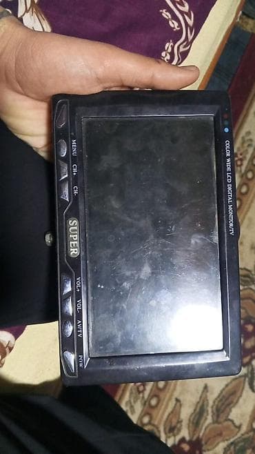 манитор: Avtomobil üçün multimedia avada 1) SUPER rəngli geniş LCD monitor/TV — 1