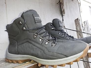 qış botları: "Swiss Concept" qış ayaqqabıları. Materialı yumşaq nabukdur. İçərisi — 1