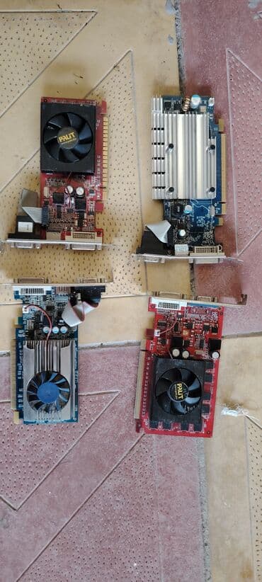 Videokart AMD GeForce GT 230, < 4 GB, İşlənmiş