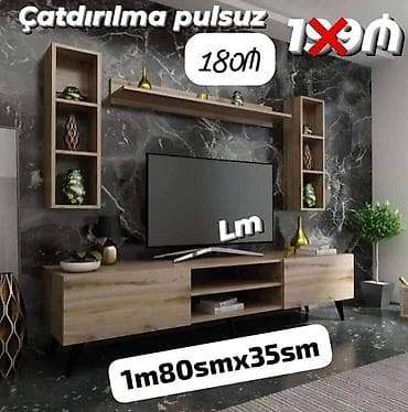 optik kabel satisi: TV STEND / TV altı Yeni və sifarişlə 💥 Qiymət : 180₼ Ölçü — 4
