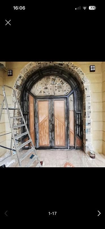 ikinci əl seyf qapilar: Xidmət: Dəmir qapıların rənglənməsi və dekorativ bəzədilməsi - Giriş — 4