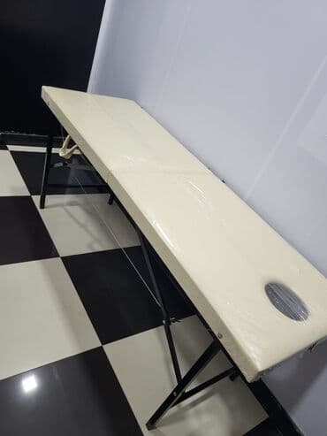куханная мебель: Новый, Косметологическая кушетка, Нескладной, цвет - Белый — 9