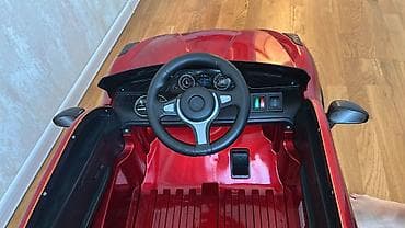 Детские электрокары: Uşaqlar üçün elektrikli minik avtomobili – sport kupe dizaynı, qırmızı — 2