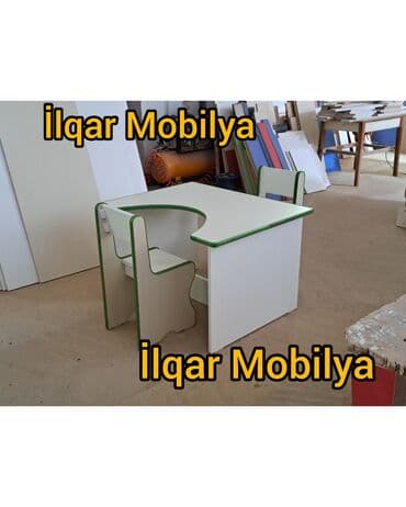 parta məktəb: Oğlan üçün, Yeni, Siyirməsiz, Parta, Stulsuz — 2