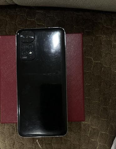 note 14: Redmi 11, 128 GB, rəng - Qara, Barmaq izi — 2