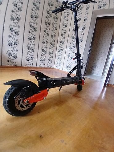Toba ST-911 elektrik skuter - Güclü off-road konstruksiya: iri — 2