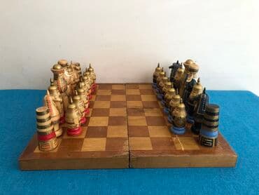 metbex ucun alcipan fiqurlari: Antik sahamat 1950 ve 60 ci illere aid cox nadir tapilan sahmat her — 6