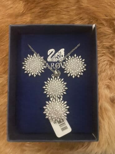 pandora qızıl dəsti: Swarovski — 3