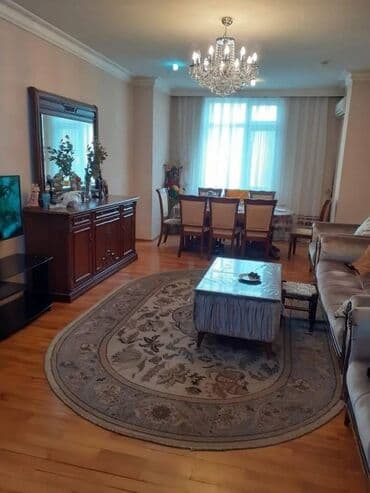 gencede 3 otaqli evlerin qiymeti: 3 otaqlı, Yeni tikili, 125 kv. m — 1