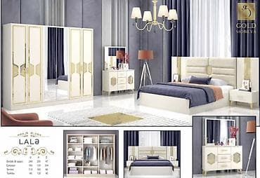 Yataq otağı dəstləri: İkinəfərlik çarpayı, Dolab, Termo, Tumba, Yeni — 1