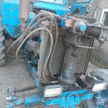 MTZ tipli mavi traktor - Güclü dizel mühərrik, arxa ötürücülü - — 9