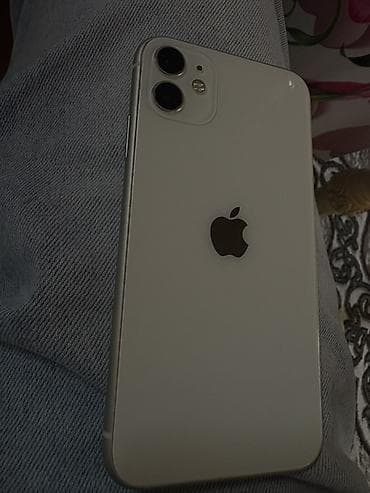 IPhone 11, 64 GB, Ağ, Face ID