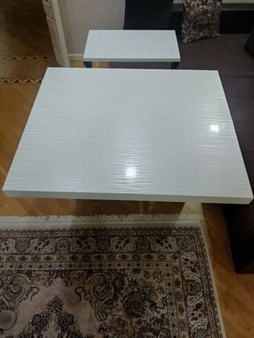 yigilib acilan stollar: Qonaq masası, İşlənmiş, Açılan, Laminat, Dördbucaq masa — 4