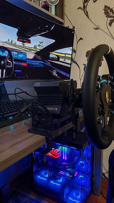 ps3 konsol: Moza R5 baza, Moza CS V2P (13 inch) sükan, Moza CRP2 (load cell) — 4