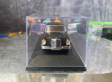 metbex tavan modelleri: Коллекционная модель Mercedes-Benz 220SE W111 black 1959 Vitesse — 12