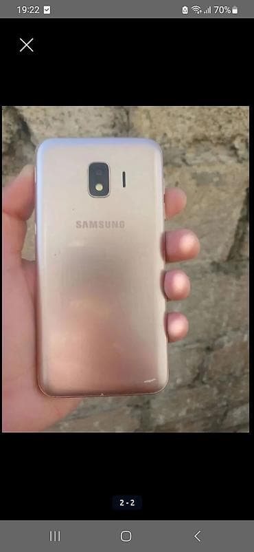 iphone 12 gold: Samsung Galaxy J2 Core, 8 GB, rəng - Qızılı, Simsiz şarj — 1