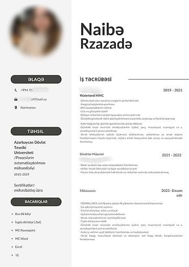 Reklam, çap: CV hazırlama xidməti. 5 manata hazırlanıb tez vaxtda təhvil verilir — 4
