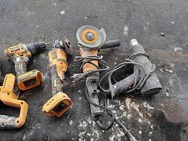 Qaynaq, svarka aparatları: DEWALT akkumuliyatorlu alətlər dəsti Tərkib: - DEWALT fırçasız — 7