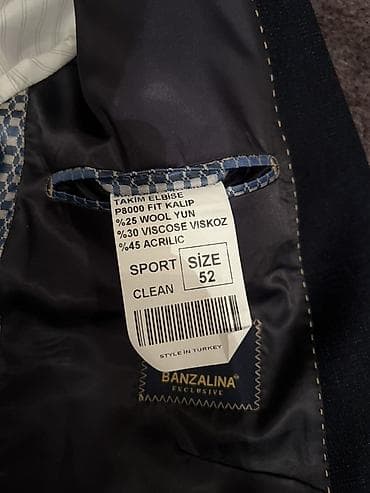 pencek turkce: Pencək, Naxışsız — 3