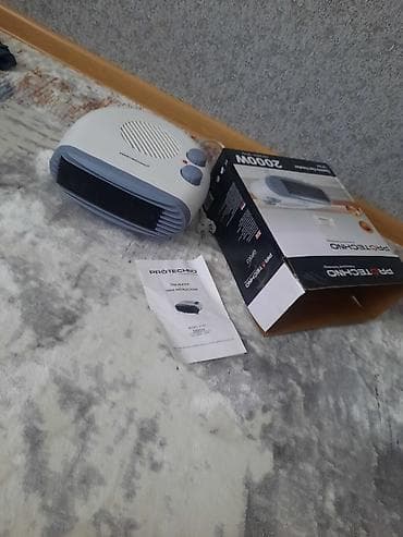 Su qızdırıcı kranlar: PROTECHNO GP303 elektrikli fanlı qızdırıcı - Güc: 2000 W - — 3