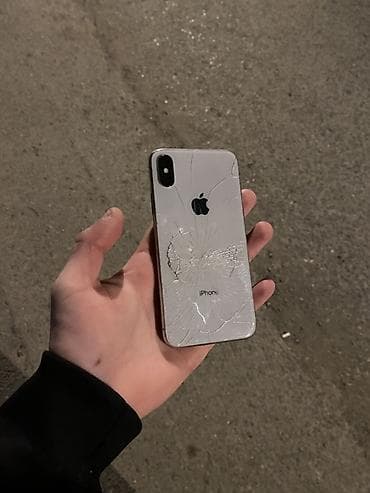 azercell wifi: IPhone X, Gümüşü, Qırıq — 1