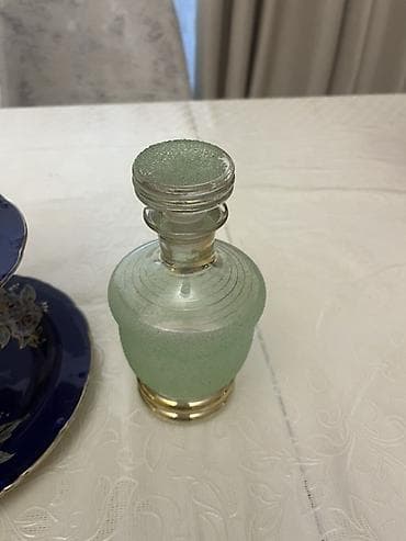 first class kofe: Şüşə dekor və süfrə aksesuarları dəsti - 3 mərtəbəli desert/mürəbbə — 2