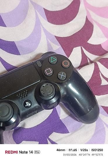 plays: Işləmir PlayStation 4 DualShock 4 simsiz oyun pulti - Rəng: qara - — 3