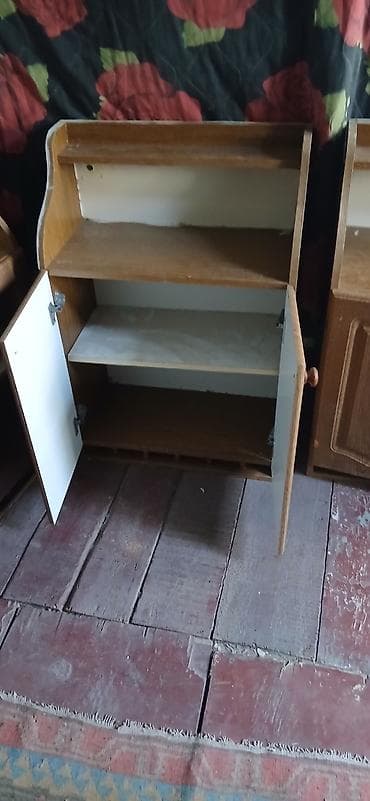 Mətbəx üçün 3 ədəd aşağı şkaf dəsti 3denesi 30 manat - Material — 8