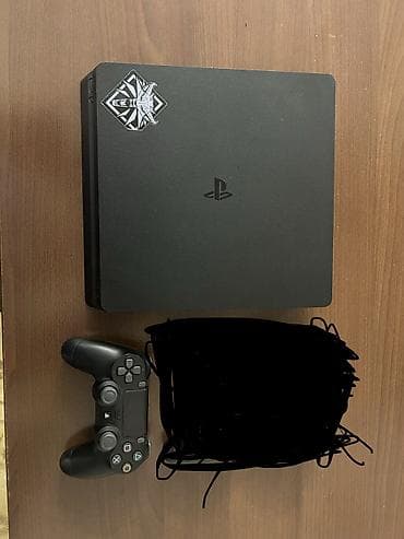 ps5 diskleri: Playstation 4 slim 500GB-400 manat — 1