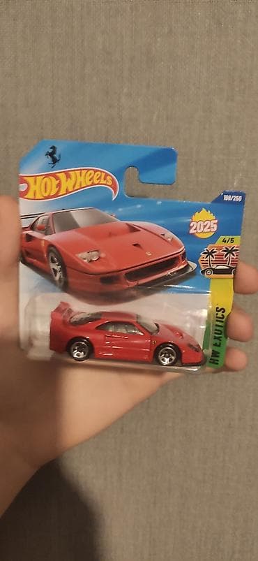 Velosiped ehtiyyat hissələri: Hot Wheels – Ferrari F40 (HW Exotics seriyası) alıcıya cüzi endirim — 1