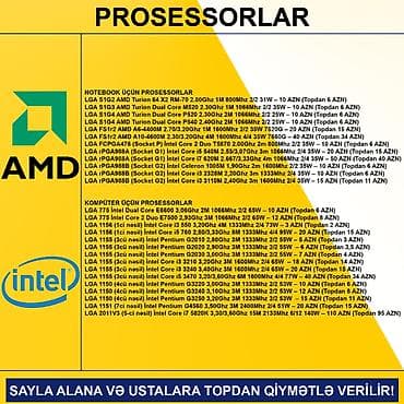 Prosessor Intel Core i5 Prosessorlar, İşlənmiş