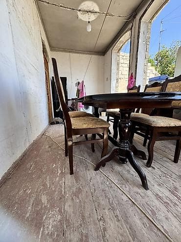 perla stul: Qonaq otağı üçün, İşlənmiş, Açılan, Oval masa — 3