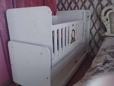 Oğlan və qız üçün, Dördbucaq, Beşik, Matras ilə, Yellənmə mexanizmsiz — 2